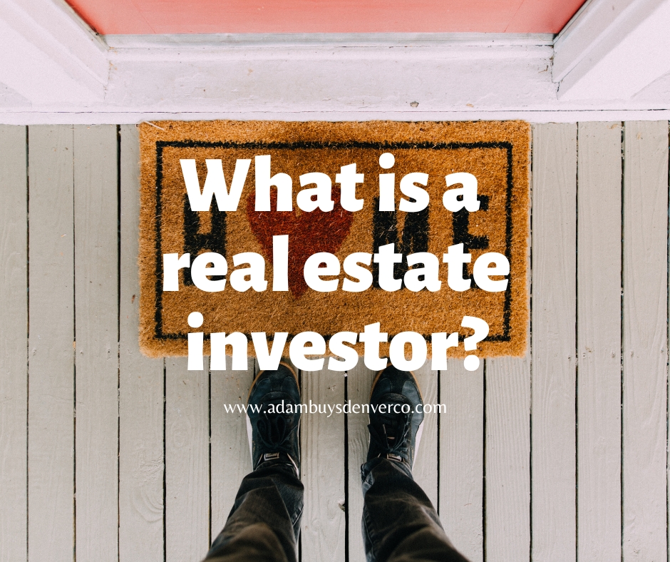what is a real estate investor